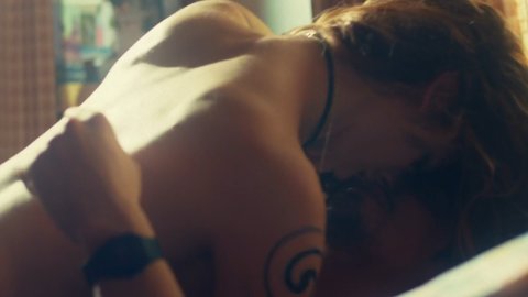 Miriam Leone - Nude Tits Scenes in Love Under House Arrest (2019)