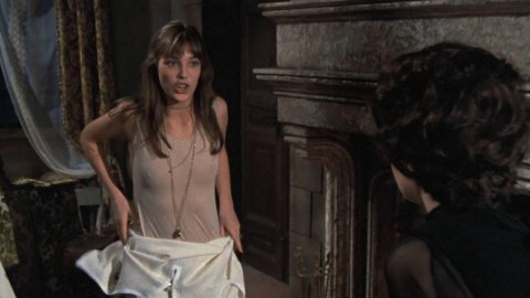 Jane Birkin, Doris Kunstmann - Nude Tits Scenes in Seven Deaths in the Cat's Eye (1973)
