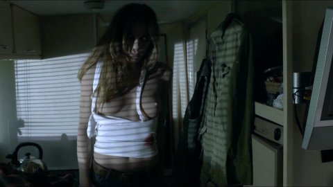 Reanin Johannink - Nude Tits Scenes in I Survived a Zombie Holocaust (2014)