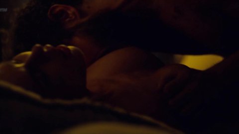 Bella Dayne - Nude Tits Scenes in Troy: Fall of a City s01e01 (2018)