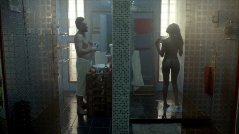Maria Nela Sinisterra - Nude Tits Scenes in Time Sweep (2016)