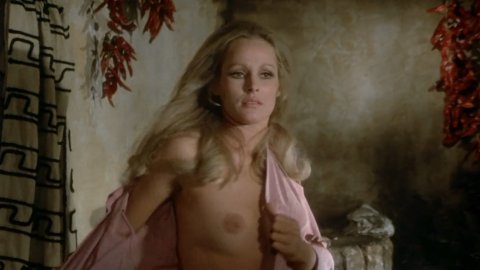 Ursula Andress, Monica Randall - Nude Tits Scenes in Red Sun (1971)