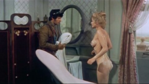 Karin Schubert - Nude Tits Scenes in The Three Musketeers of the West (1973)