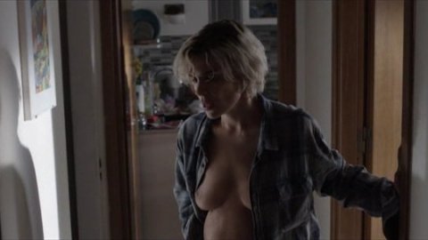 Micaela Ramazzotti - Nude Tits Scenes in A Family (2017)
