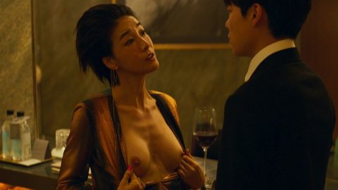 Jin Se-yeon - Nude Tits Scenes in Believer (2018)