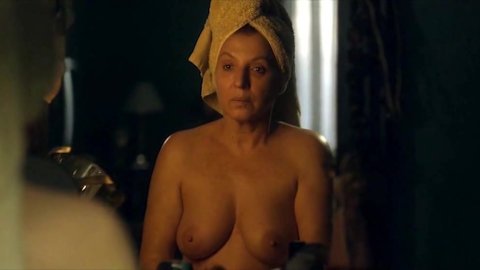 Mirjana Karanovic - Nude Tits Scenes in A Good Wife (2016)