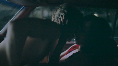 Aurora Perrineau - Nude Tits Scenes in Boo! (2019)