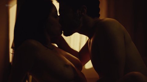 Caroline Abras - Nude Tits Scenes in The Mechanism s01e04 (2018)