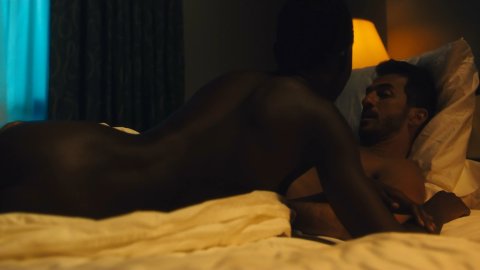 Jodie Turner-Smith - Nude Tits Scenes in Jett s01e01 (2019)