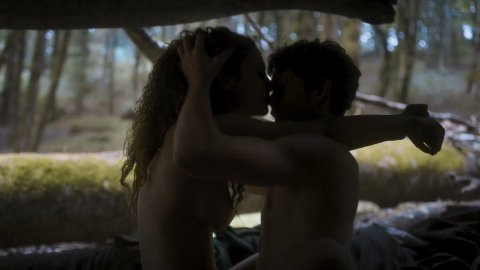 Nina Fotaras - Nude Tits Scenes in The Name of the Rose s01e05 (2019)