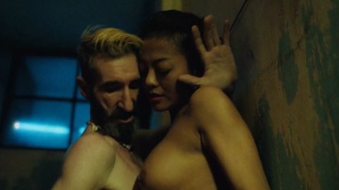 Champagne Nuttanun - Nude Tits Scenes in Still In The Cage (2016)