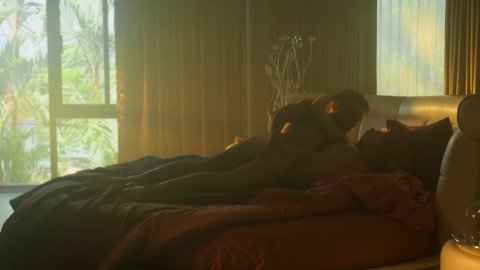 Flore Bonaventura - Nude Tits Scenes in Paradise Beach (2019)