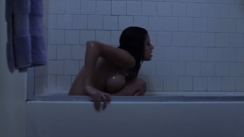 Andrea Ciliberti - Nude Tits Scenes in Paranormal Evil (2018)