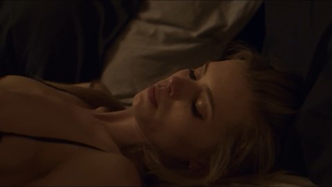 Abbey Lee, Simone Kessell - Nude Tits Scenes in Outlaws (2017)