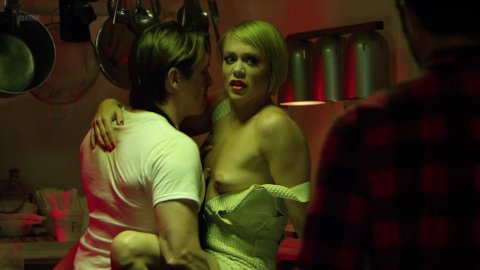 Tonya Kay - Nude Tits Scenes in Amityville: The Awakening (2016)