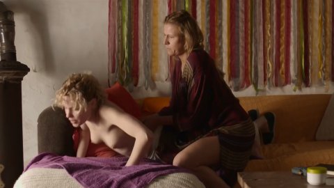 Franziska Weisz, Julia Franz Richter - Nude Tits Scenes in The Diver Inside (2019)