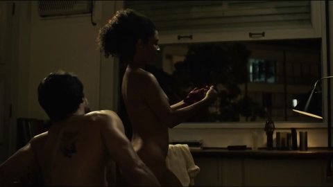 Cinara Leal, Ethienne Estevam - Nude Tits Scenes in A Divisão s01e01 (2019)