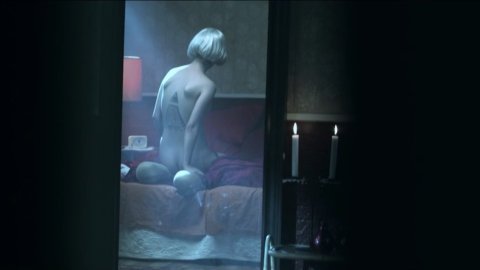 Frederikke Dahl Hansen - Nude Tits Scenes in Dross (2015)