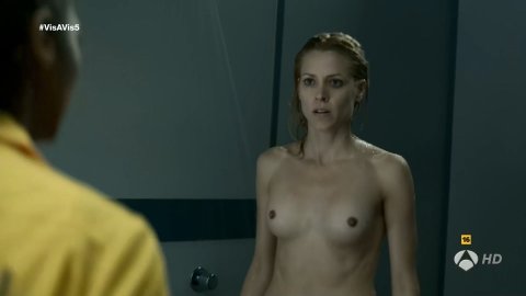 Maggie Civantos - Nude Tits Scenes in Locked Up s01e05-06 (2015)