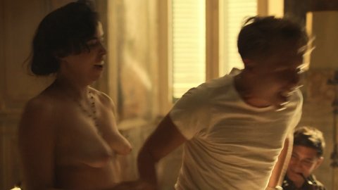 Sara Pallini - Nude Tits Scenes in Catch-22 s01e02 (2019)