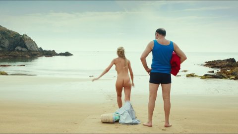 Julie Engelbrecht - Nude Tits Scenes in Nicholas on Holiday (2014)