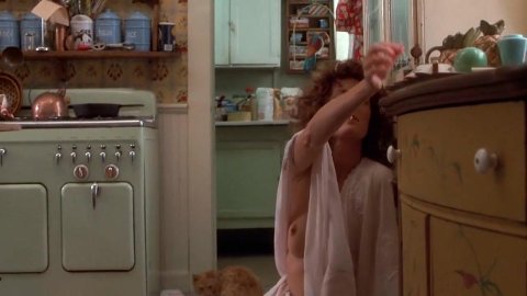 Susan Sarandon, Jenny Robertson - Nude Tits Scenes in Bull Durham (1988)