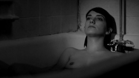 Sheila Vand - Nude Tits Scenes in A Girl Walks Home Alone at Night (2014)