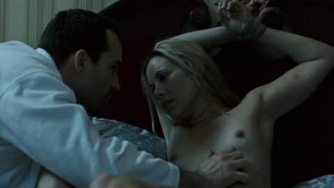 Maria Bello - Nude Tits Scenes in Downloading Nancy (2008)