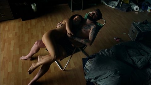 Michelle Barthel - Nude Tits Scenes in Eine Braut kommt selten allein (2017)