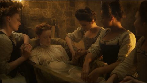 Saoirse Ronan - Nude Tits Scenes in Mary Queen of Scots (2018)