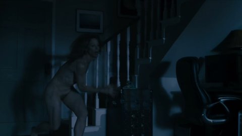 Leslie Stevens, Trilby Glover - Nude Tits Scenes in Threshold (2016)