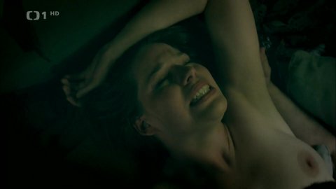 Natalie Rehorova - Nude Tits Scenes in Škoda lásky s01e15 (2013)