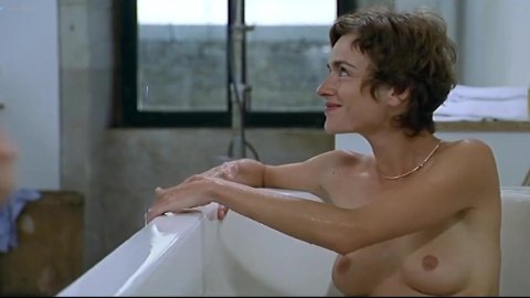 Alexia Stresi, Lou Doillon, Elise Perrier - Nude Tits Scenes in Too Much (Little) Love (1998)