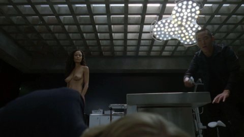 Thandie Newton - Nude Tits Scenes in Westworld s01e08 (2016)