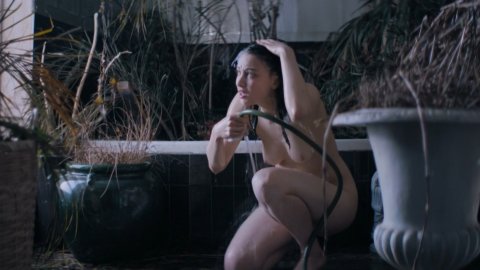 Sarah Gadon - Nude Tits Scenes in Octavio Is Dead (2018)