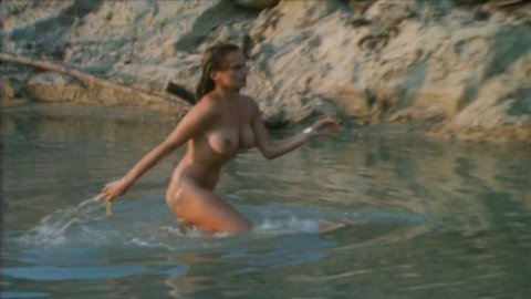 Katarzyna Figura - Nude Tits Scenes in Train for Hollywood (1987)