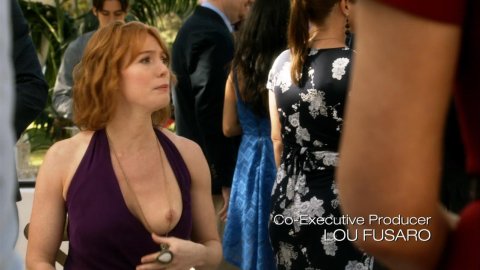 Alicia Witt - Nude Tits Scenes in House of Lies s04e05 (2015)