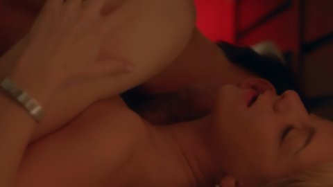 Sheridan Smith - Nude Tits Scenes in The 7.39 (2014)