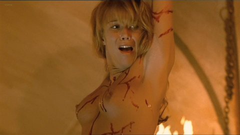 Raquel Merono, Macarena Gomez - Nude Tits Scenes in Dagon (2001)