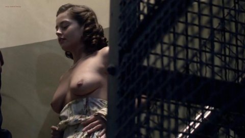 Jenna-Louise Coleman - Nude Tits Scenes in Room at the Top s01e01 (2012)
