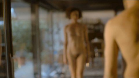 Maria Schrader - Nude Tits Scenes in Lose My Self (2014)