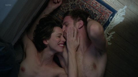 Rebecca Hall - Nude Tits Scenes in Permission (2017)