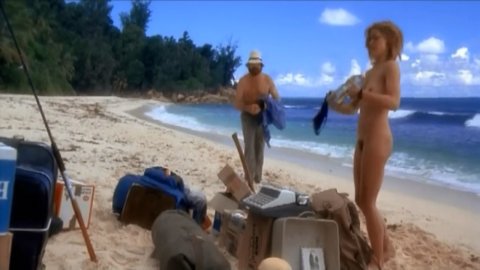 Amanda Donohoe - Nude Tits Scenes in Castaway (1986)