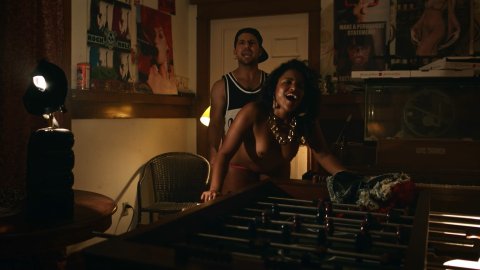 Vivian Lamolli - Nude Tits Scenes in Bodied (2017)