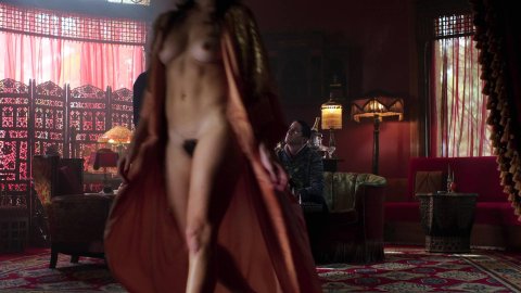Stefanie von Pfetten, Carina Conti, Chanon Finley, Sarah French - Nude Tits Scenes in The Last Tycoon s01e04 (2017)